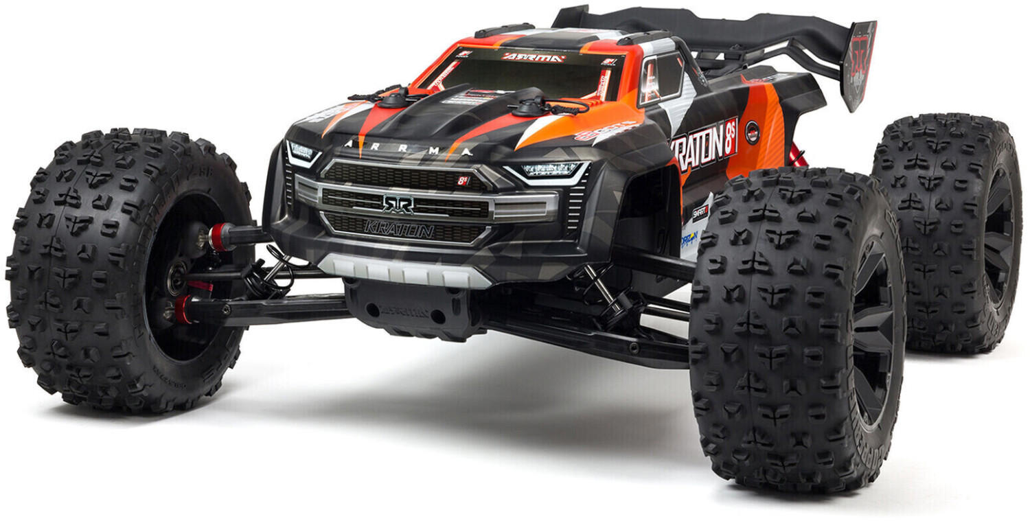 ARRMA Kraton 4WD 8S BLX Brushless Speed Monster Truck RTR orange