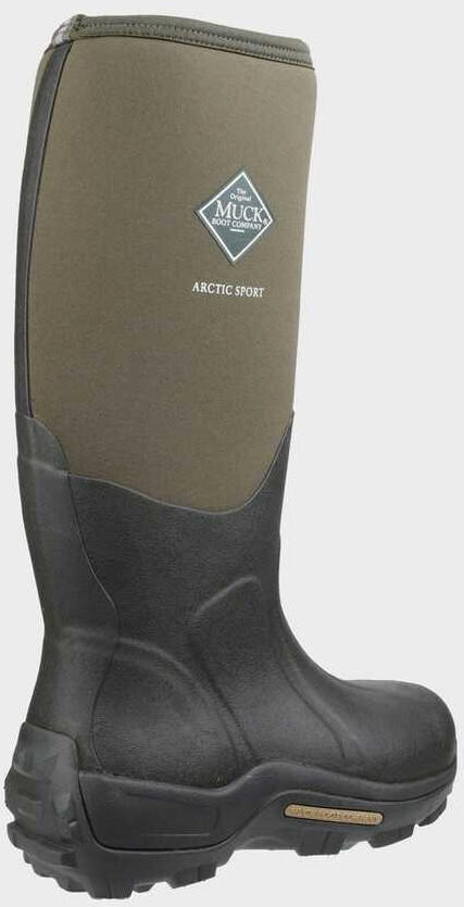 Muck Boot Arctic Sport Unisex Wellington Boots Moss