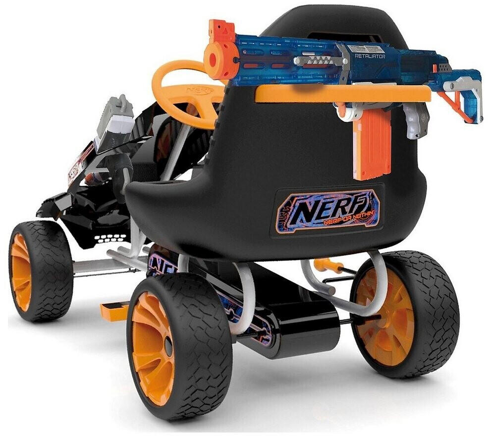 Hauck Toys Go-Kart Nerf Battle Racer Black/Orange