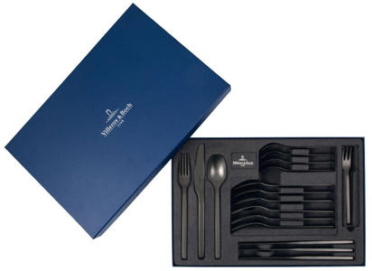 Villeroy & Boch Manufacture Cutlery table cutlery 20 pieces black