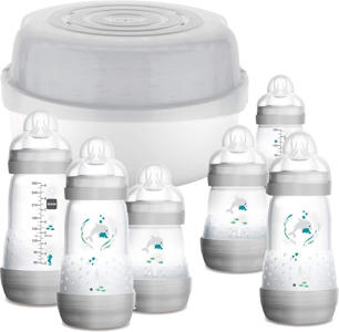 MAM Easy Start Bottle & Microwave Steriliser Set