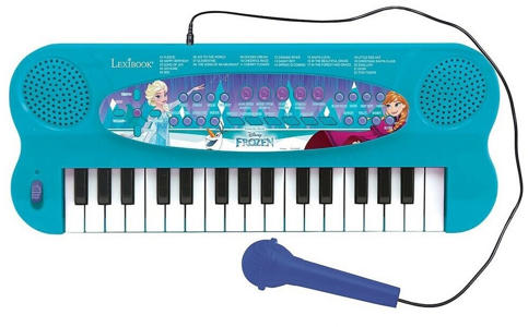 Lexibook Disney The Ice Queen 2: Electronic Keyboard with Microphone