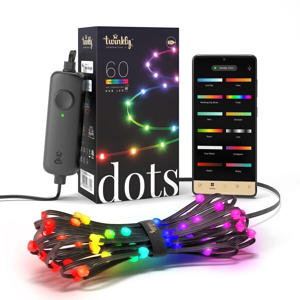 twinkly Dots 60 LEDs RGB multicolor 2nd Generation 3 m (TWD060STP-B)