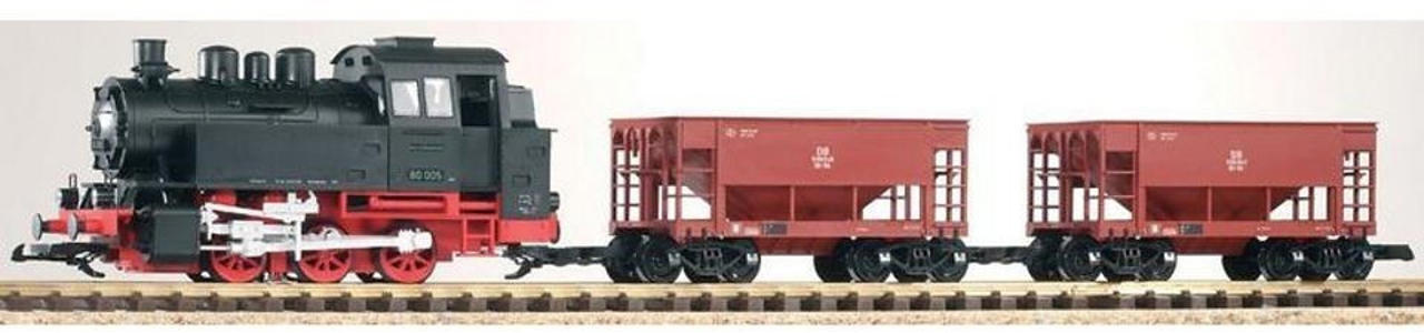 Piko Starter Set Freight Train 80 + 2 Freight Cars DB (37100)