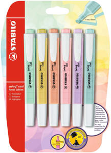 STABILO swing cool Pastel Edition Pack of 6 (B-52740-10)