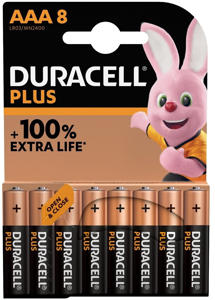Duracell Plus Power AAA Micro (8 pcs.)