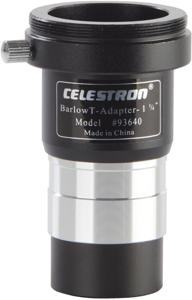 Celestron T-Adapter with Barlow Lens (1,25")