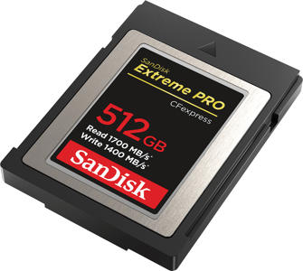 SanDisk Extreme Pro CFexpress 512GB