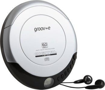 Groov-e Retro Series Personal CD Player