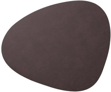 LINDDNA Placemats Nupo CURVE 37 x 44 cm leather