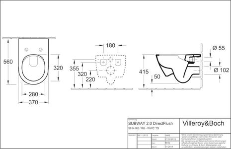 Villeroy & Boch Subway 2.0 (5614R0R1)