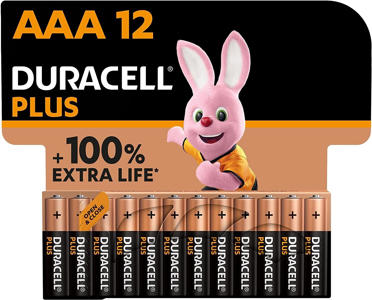 Duracell Plus AAA Micro (12 pcs.)