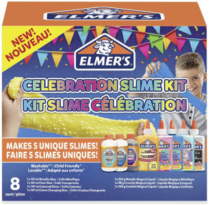 Elmer's Slime Set "Celebration Slime Kit" - 8 pieces