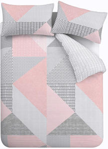 Catherine Lansfield Larsson Geo Duvet Cover Set (King)