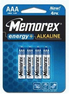 Memorex 4x AAA / LR03 Energy+ (M00672)