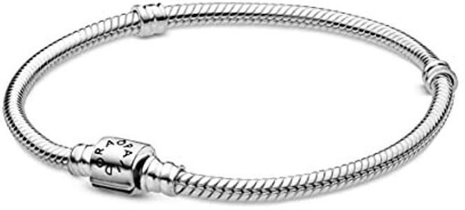 Pandora Barrel Clasp Snake Chain Bracelet (598816C00)