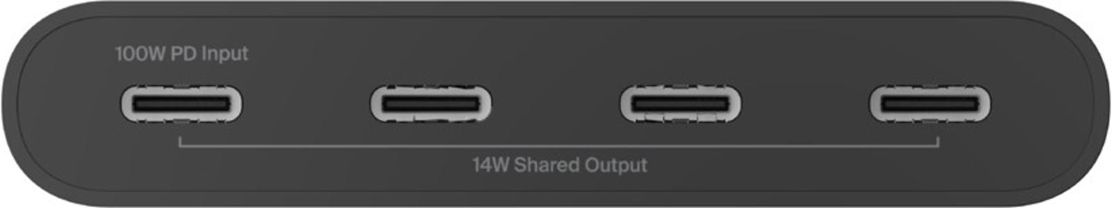 Belkin 4-Port USB-C 3.2 Gen2 (AVC018btBK)