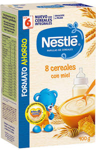 Nestlé 8 cereals honey (900 g)