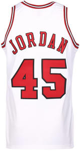 Mitchell & Ness Michael Jordan Chicago Bulls Authentic Jersey white