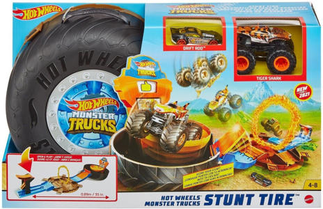 Hot Wheels Monster Trucks Stunt Tire (GVK48)