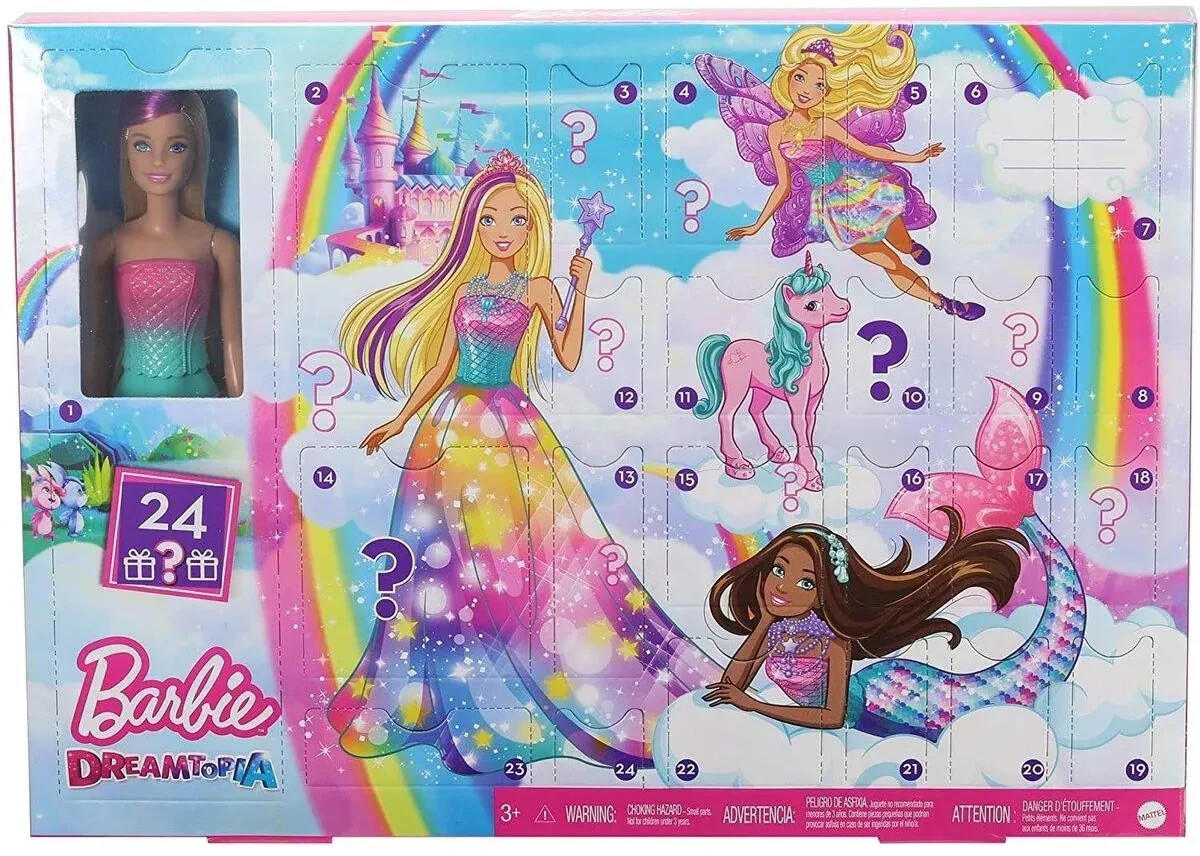 Mattel Barbie Dreamtopia Advent Calendar