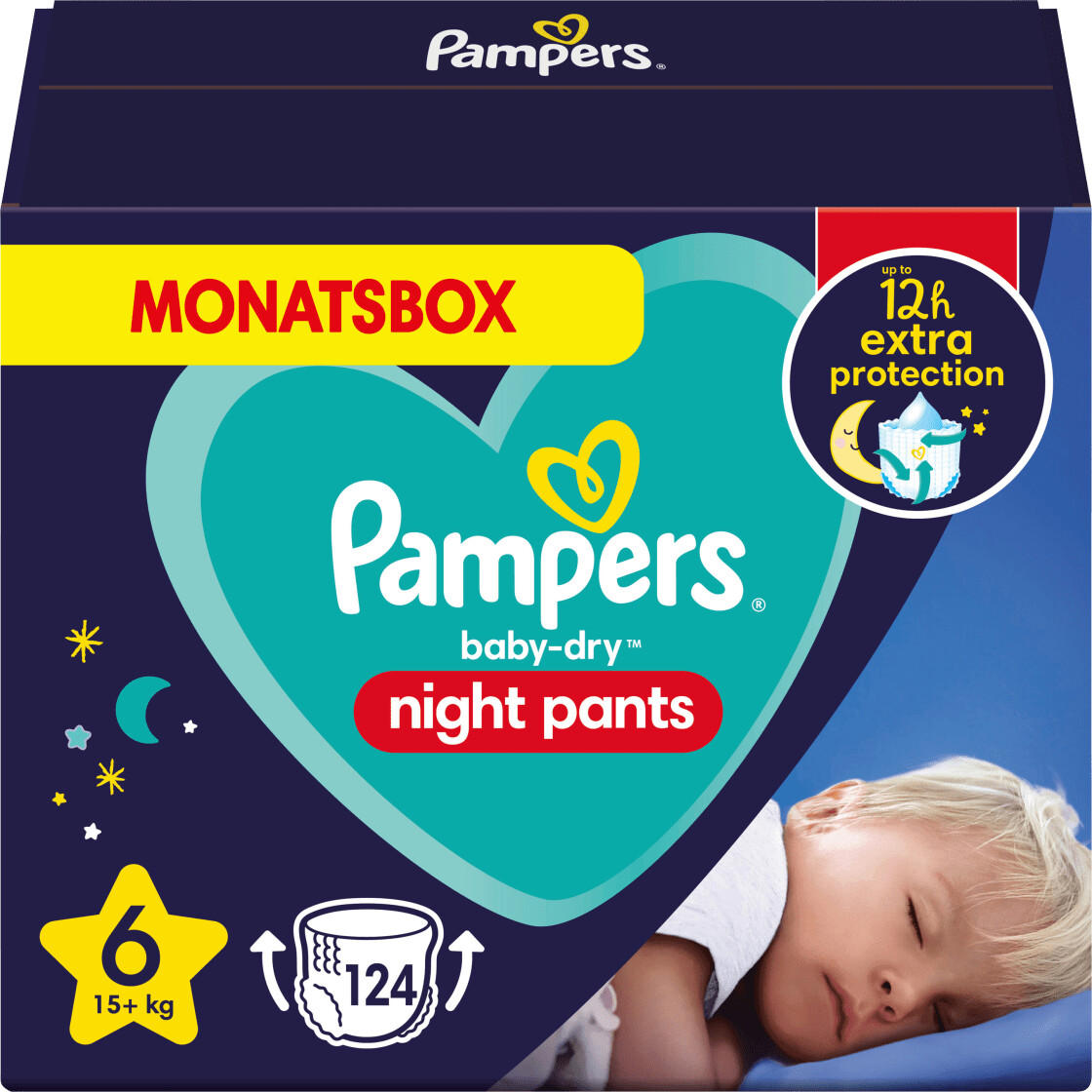 Pampers Baby Dry Night Pants Gr. 6 Extra Large (15+ kg)