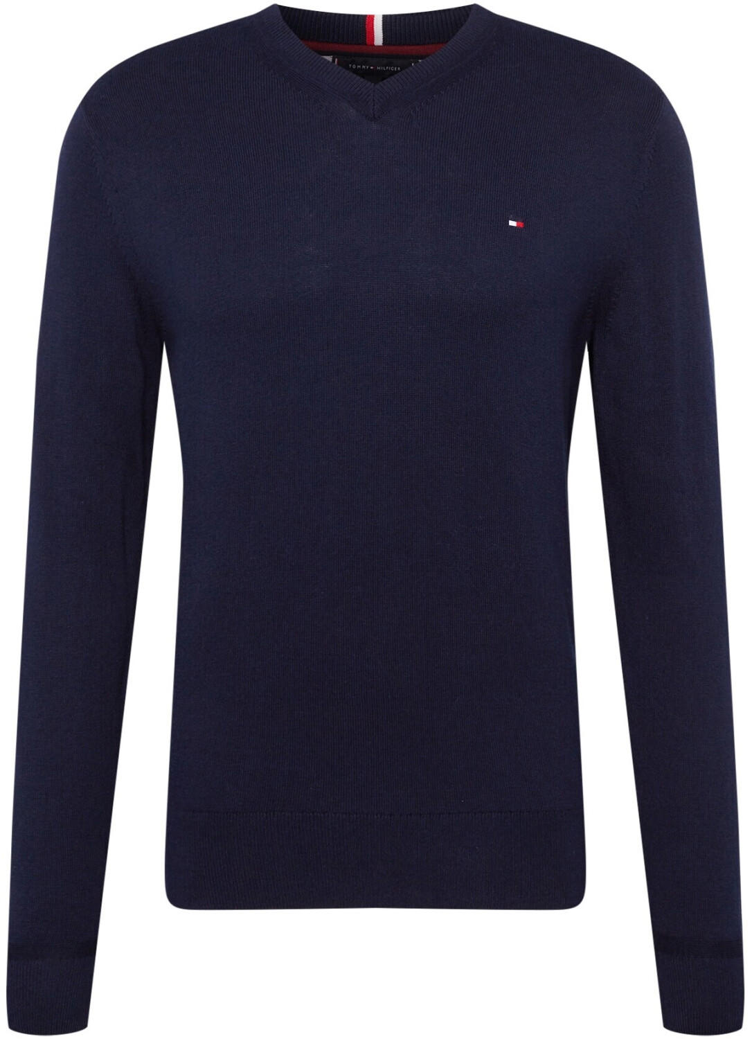 Tommy Hilfiger Cotton Cashmere V-Neck Jumper (MW0MW28047)