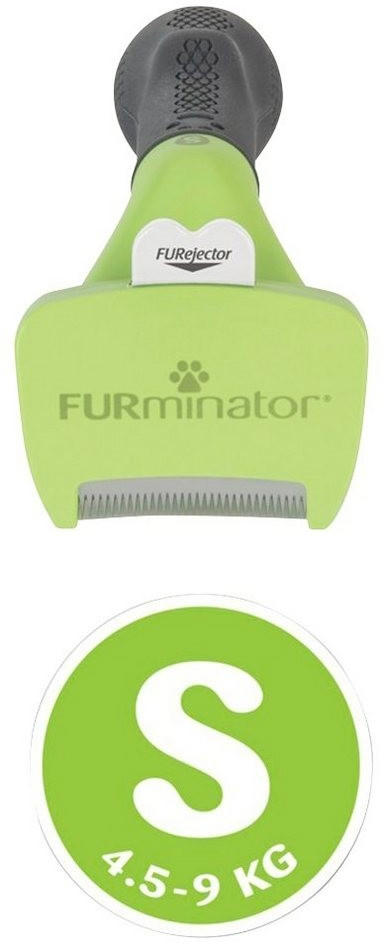 FURminator Deshedding Tool for Small Dogs Short Coat