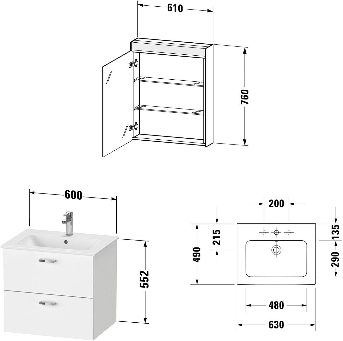 Duravit XB0075R4545