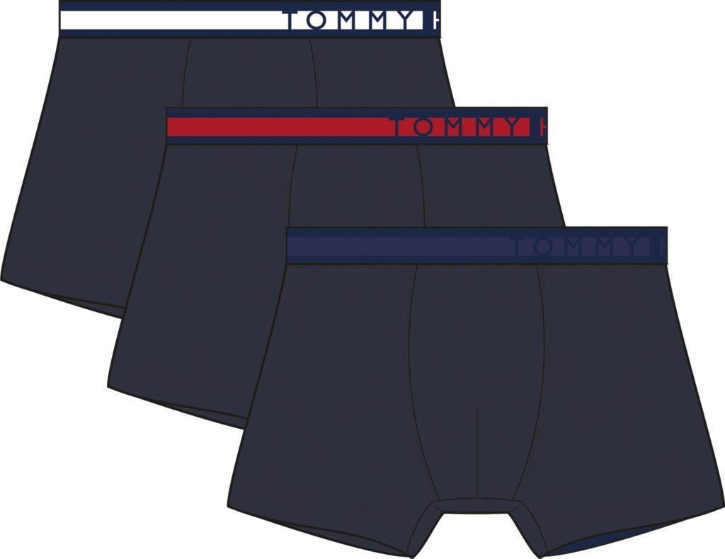 Tommy Hilfiger 3-Pack Statement Waistband Trunks (UM0UM01234)