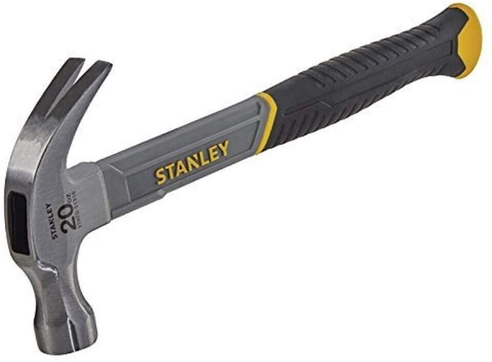 Stanley STHT0-51310 20oz Fiberglass Curved Claw Hammer, 570g