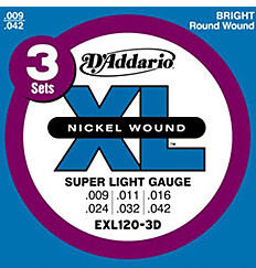 D'Addario EXL120-3D