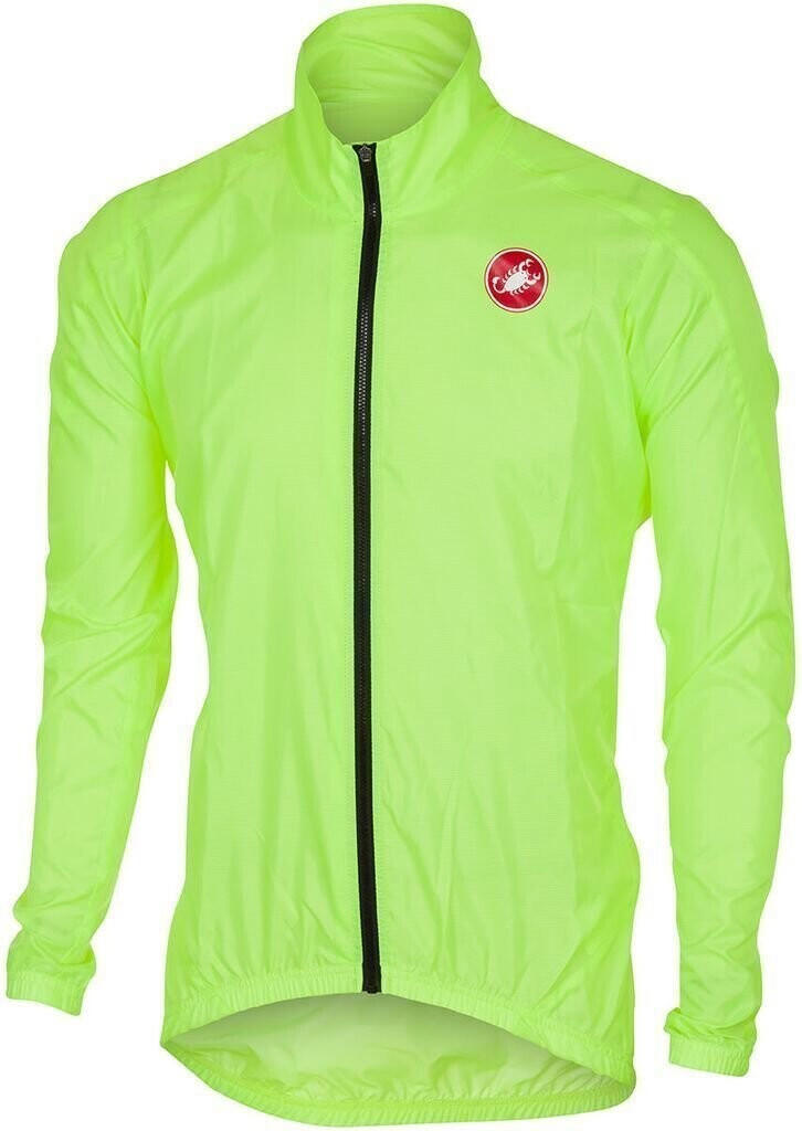 Castelli Squadra ER Jacket 17507 yellow fluo