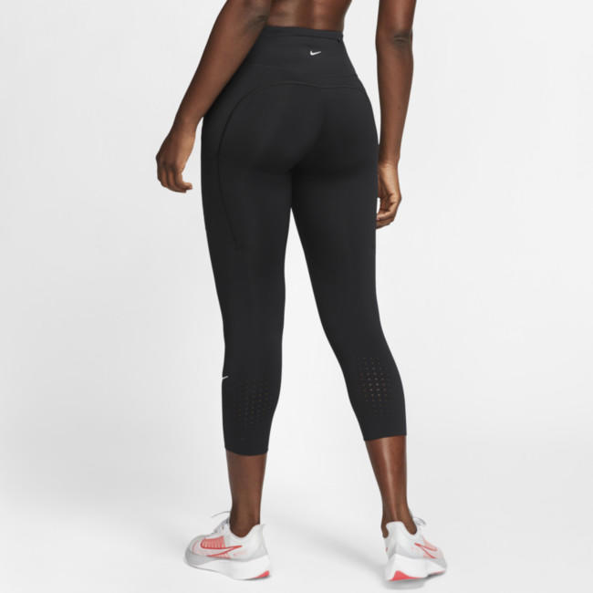 Nike Women's Running Crop Leggings Epic Luxe (CN8043) black