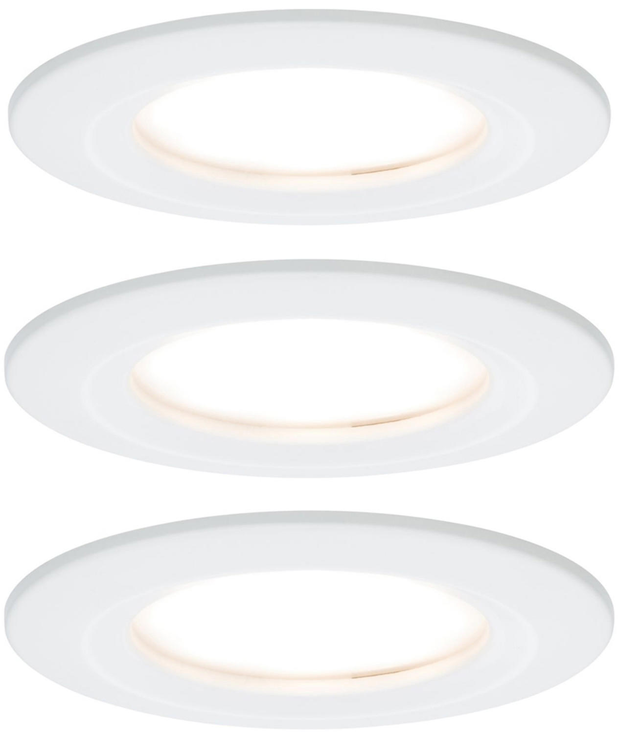 Paulmann LED Nova Round Set 3x6.5W White (93460)