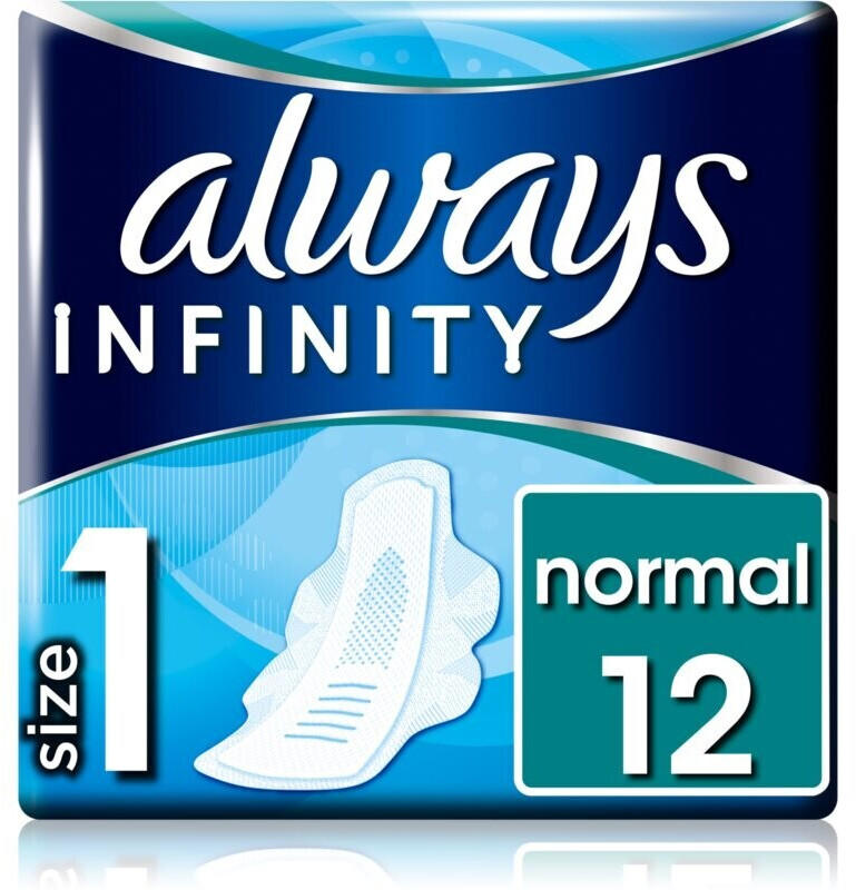 Always Infinity sanitary towels with wings normal (5 x 12 pcs.)