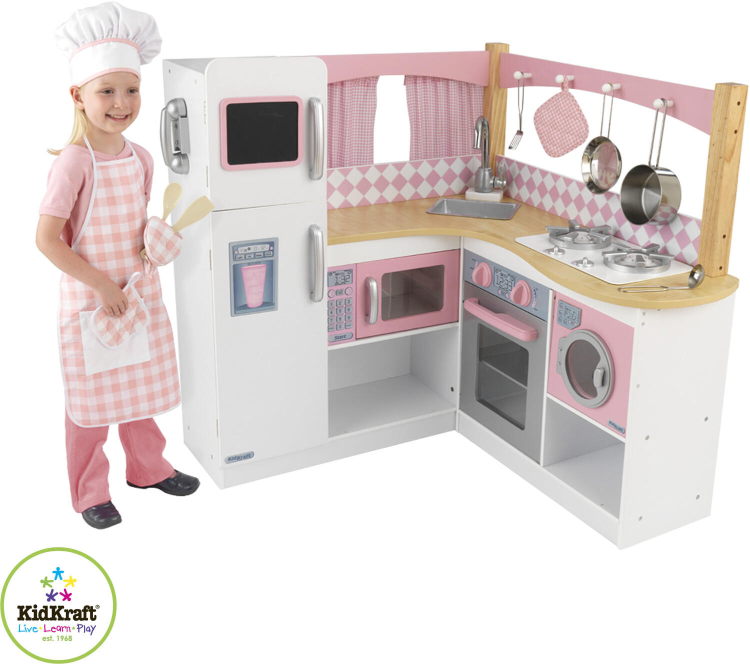 KidKraft Grand Gourmet Corner Kitchen (53185)