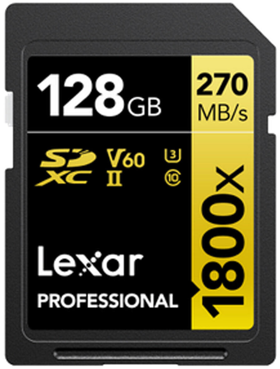 Lexar Professional 1800x SDXC 128GB