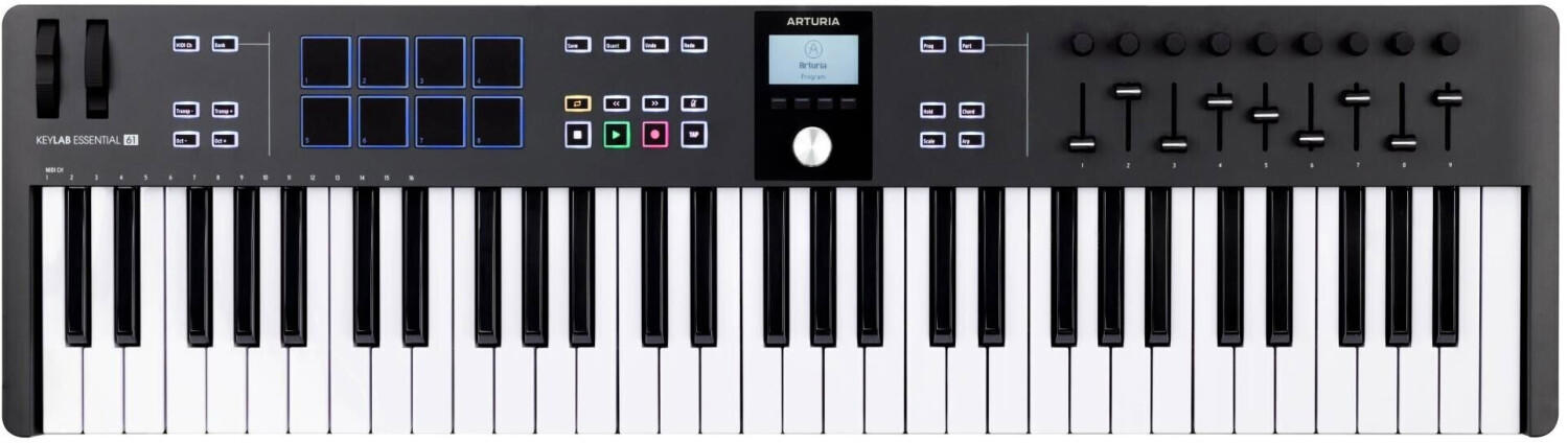 Arturia KeyLab Essential 61 Mk3 Black