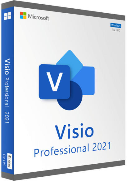 Microsoft Visio 2021 Professional (FR) (Win) (PKC)