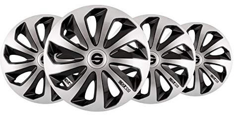 Sparco Sicilia SPC1573SVBK 15-Inch (4 Pieces)