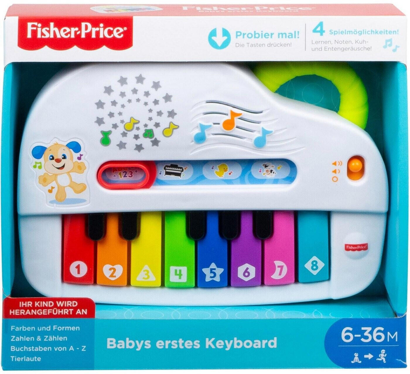 Fisher-Price Baby's first keyboard, music toy (GFK01)