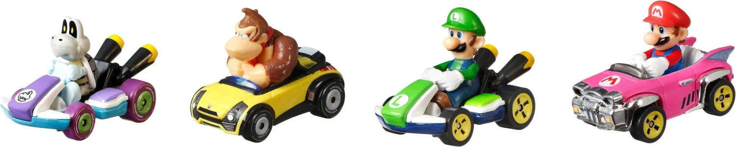 Hot Wheels Mario Kart Set Die-Cast 4 pcs. (GXX98)