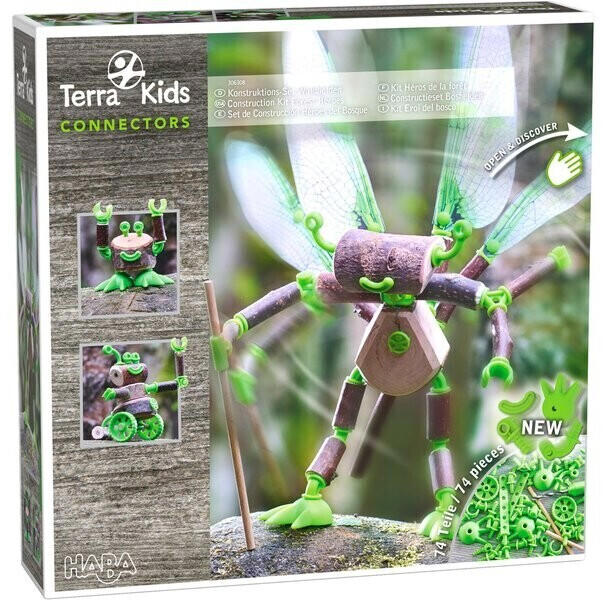 HABA Terra Kids Connectors Construction Set Forest Heroes (306308)