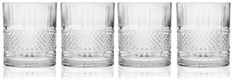 Maxwell & Williams JQ0005 Verona whiskey glass set in gift box, crystal glass