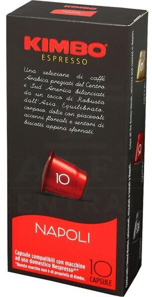 Kimbo Espresso Napoli Caps (10 Port.)
