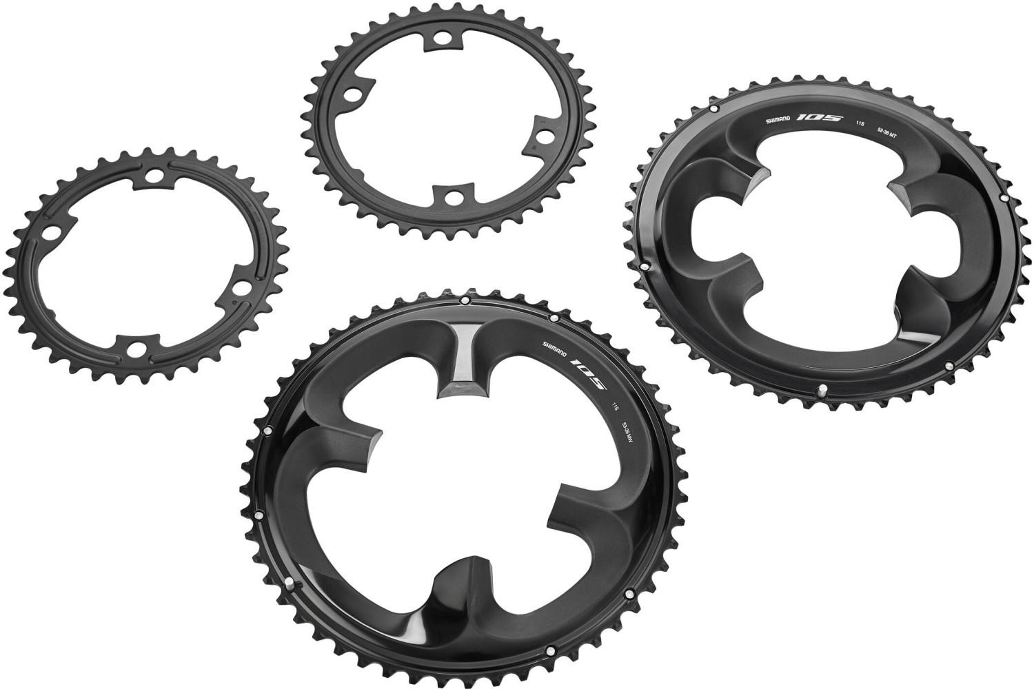 Shimano 105 FC-R7000 Chainring 11-fach black 36T