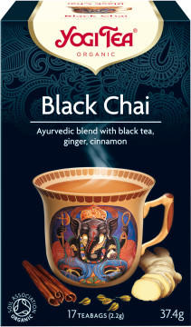 YogiTea Black Chai (17 bags)