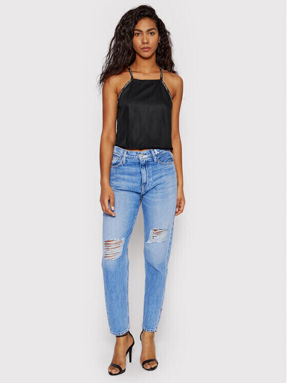 Calvin Klein Jeans Repeat Logo Sleeveless Top black (J20J218183-BEH)