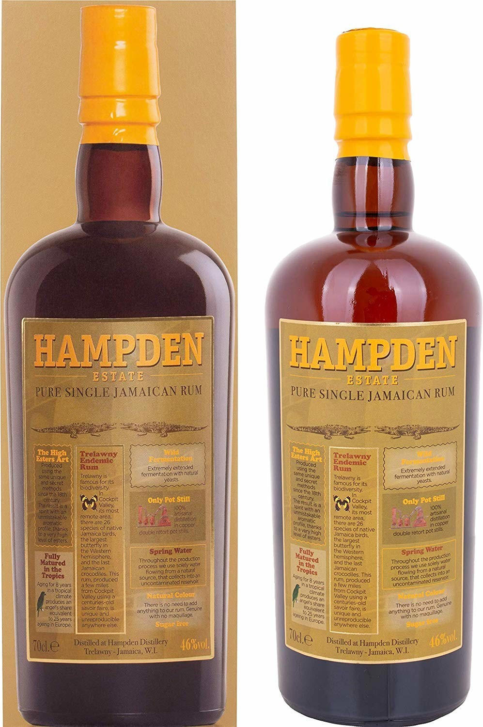 Hampden Estate Pure Single Jamaican Rum 0,7l 46%